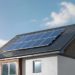 Un panneau solaire sur le toit d'une maison (Photo : Ikea).